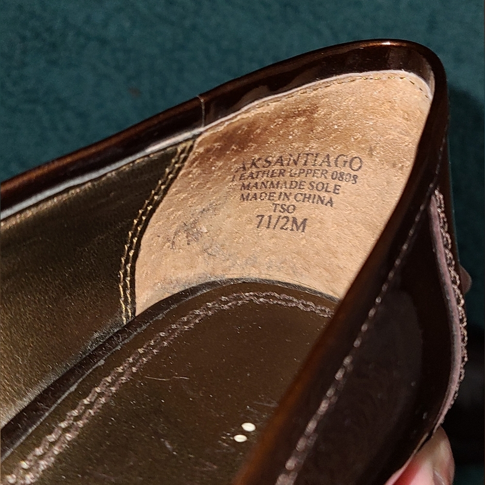 Anne Klein Santiago Wedge Loafer‎ 7.5 - Picture 9 of 10